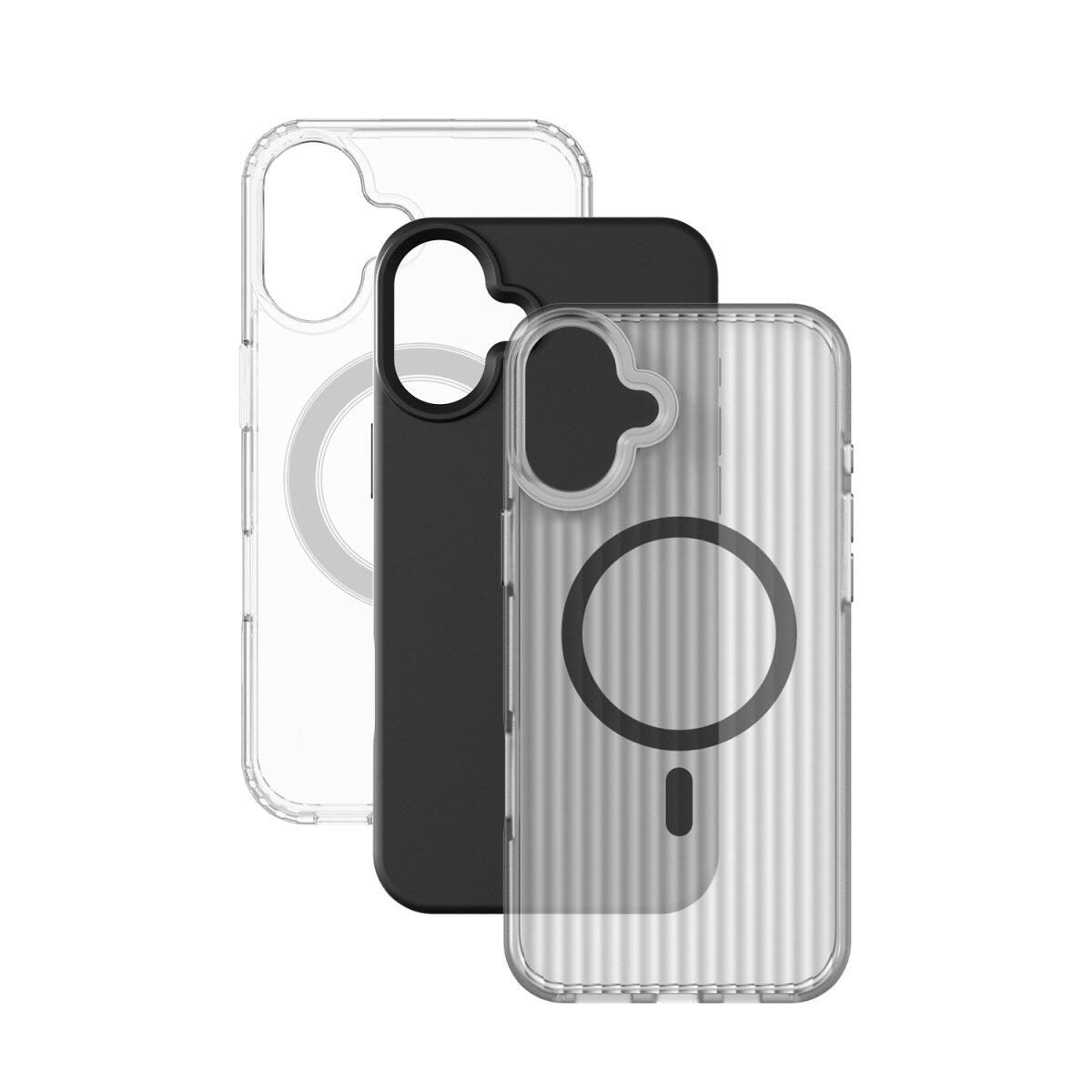 4Smarts 7in1 Value Set für Apple iPhone 16 MagSafe-kompatibel 4Smarts 7in1 Value Set für Apple iPhone 16 MagSafe-kompatibel